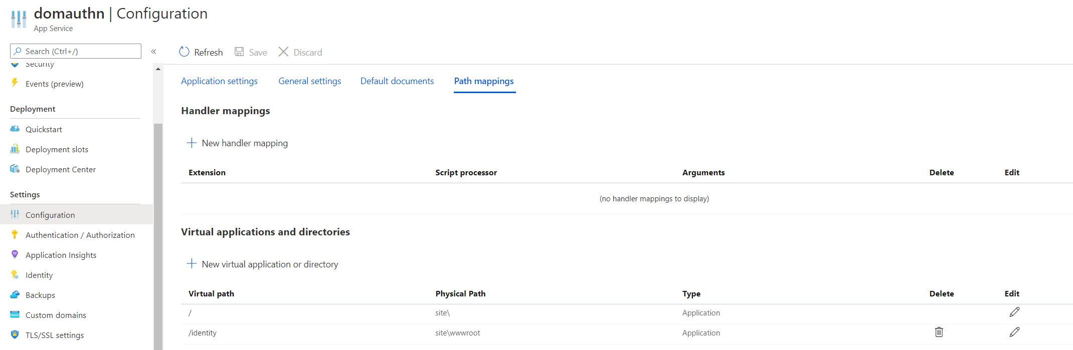 WebApp - PathMapping